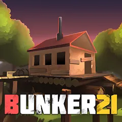 Скачать взломанную Bunker 21 Survival Story  [МОД Много монет] - стабильная версия apk на Андроид