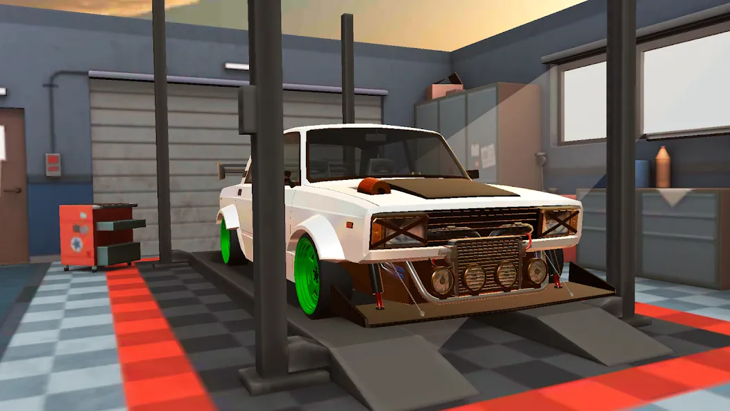 Turbo VAZ: Traffic Racer  [МОД Много денег] Screenshot 1