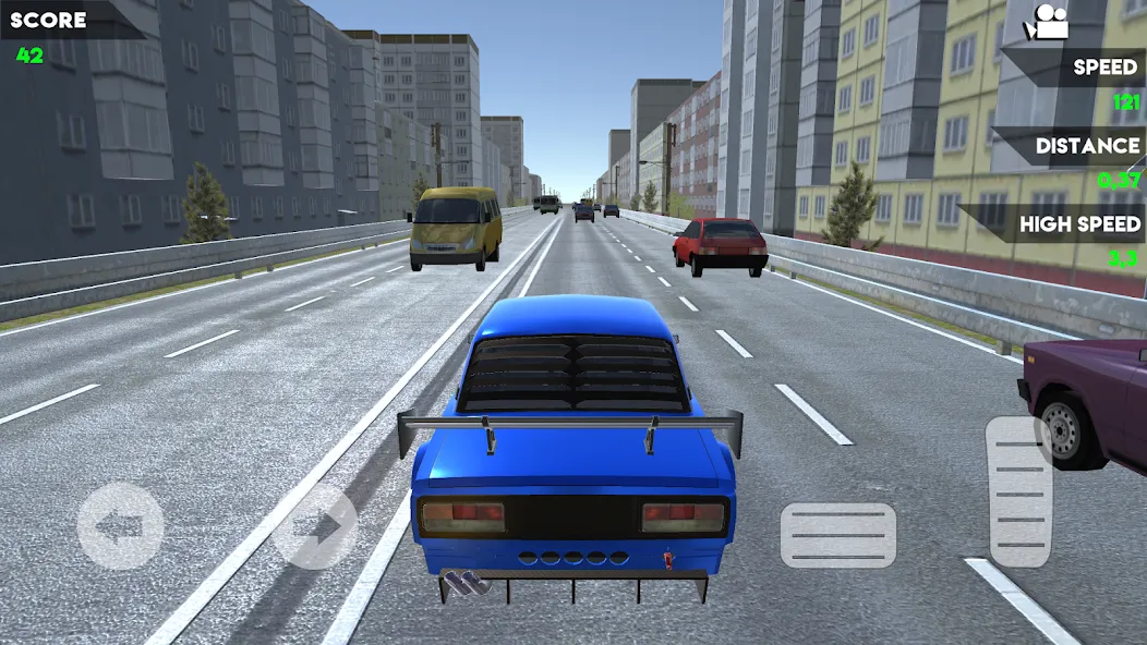 Turbo VAZ: Traffic Racer  [МОД Много денег] Screenshot 3