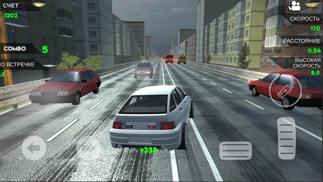 Turbo VAZ: Traffic Racer  [МОД Много денег] Screenshot 5