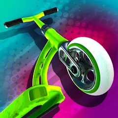 Скачать взломанную Touchgrind Scooter (Тачгринд Скутер)  [МОД Все открыто] - полная версия apk на Андроид