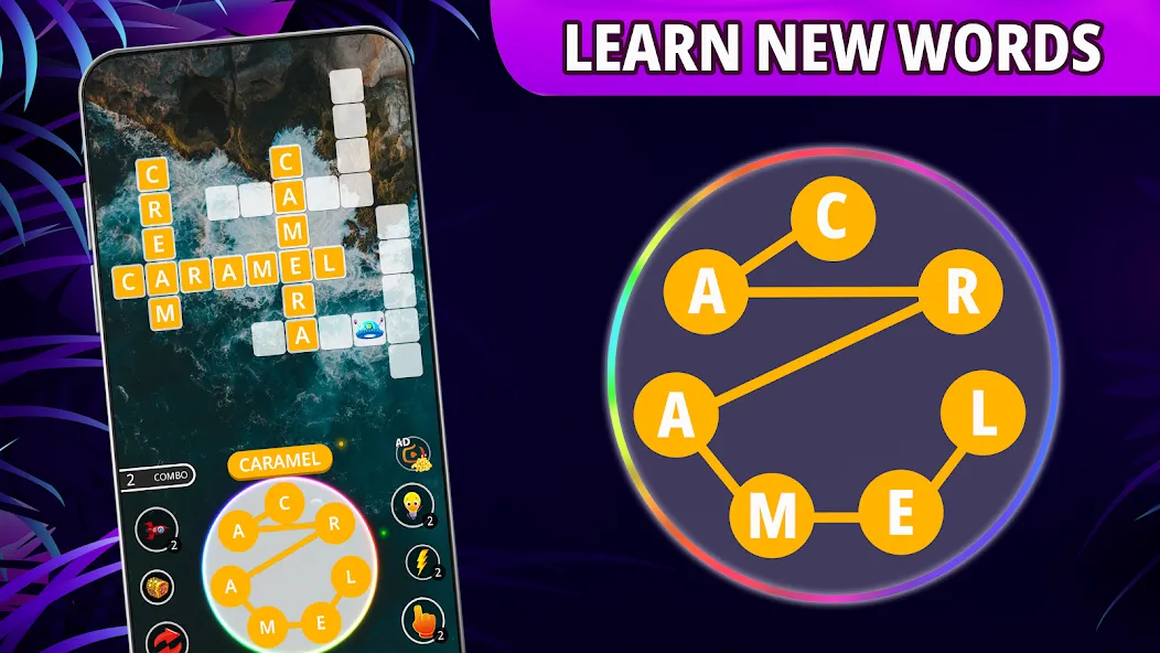 Word connect: word search game  [МОД Menu] Screenshot 5