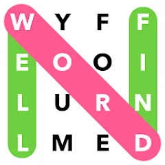 Взломанная Word Heaps Search - Word Games (Ворд Хипс Срч)  [МОД Меню] - полная версия apk на Андроид