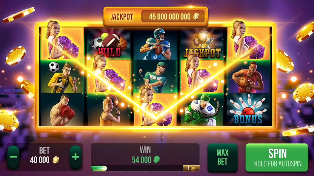 Casino All Star: Poker & Slots (Казино Олл Стар)  [МОД Unlimited Money] Screenshot 3