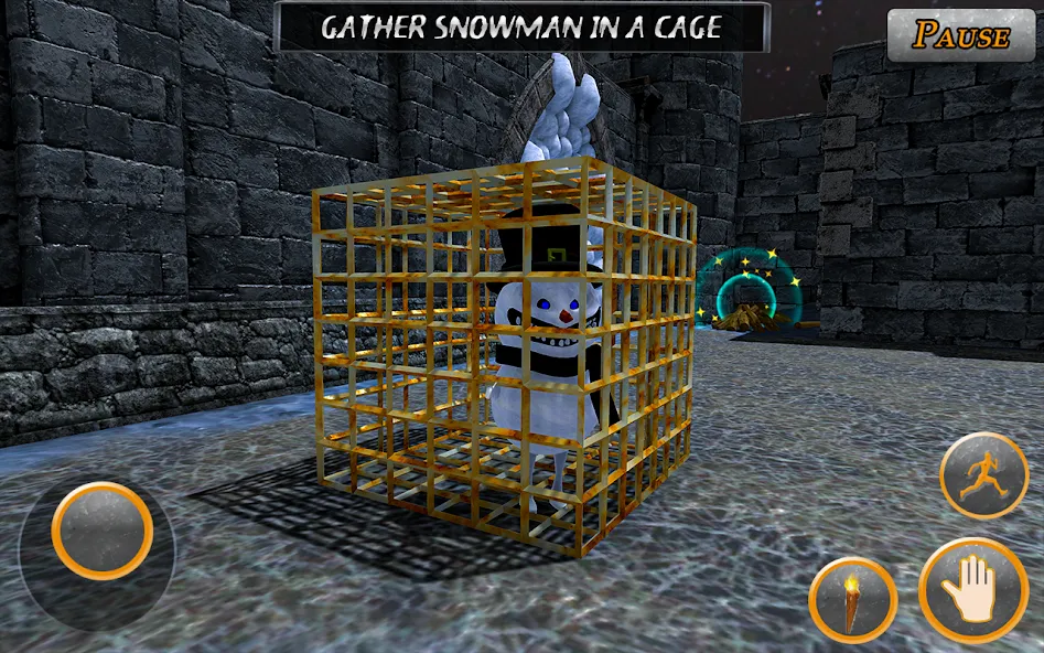 Evil Scary Snowman  Games 3d (Ивил Скари Сноумэн Геймс 3д)  [МОД Unlocked] Screenshot 3