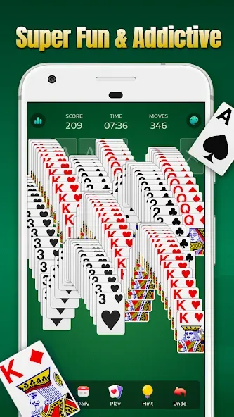 Solitaire - Classic Card Games  [МОД Меню] Screenshot 2