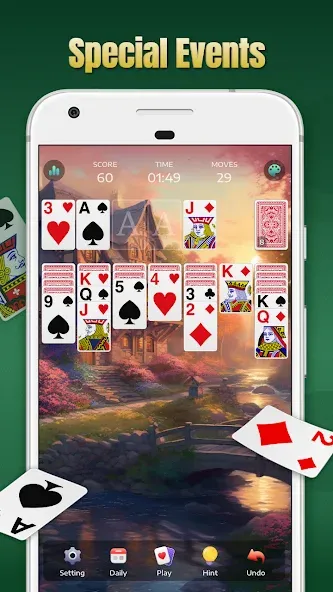 Solitaire - Classic Card Games  [МОД Меню] Screenshot 3