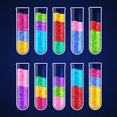 Взломанная Water Sort Puzzle - Color Game (Уотер Сорт Пазл)  [МОД Unlocked] - полная версия apk на Андроид