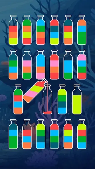 SortPuz™: Water Sort Puzzle (СортПаз)  [МОД Menu] Screenshot 4