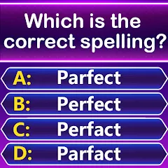 Взлом Spelling Quiz - Word Trivia (Спеллинг Квиз)  [МОД Все открыто] - стабильная версия apk на Андроид