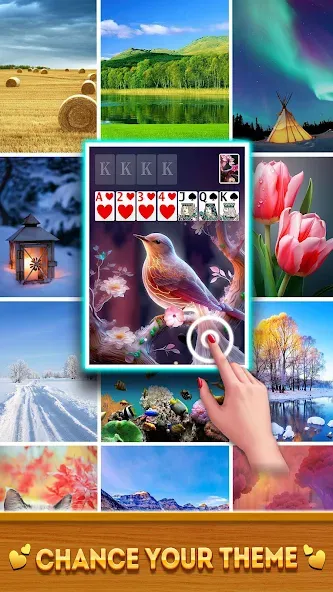 Spider Solitaire Card Game  [МОД Бесконечные деньги] Screenshot 3