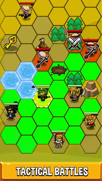 Five Heroes: The King's War (Файв Хироес)  [МОД Много монет] Screenshot 5