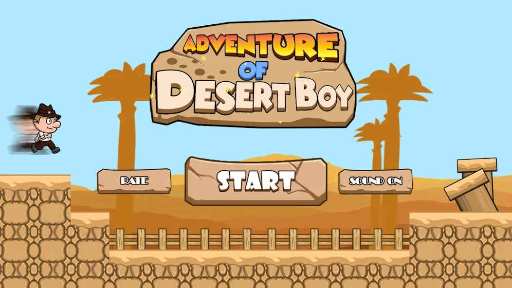 Ted Adventure of Desert Boy (Тед Приключения Пустынного Мальчика)  [МОД Menu] Screenshot 2