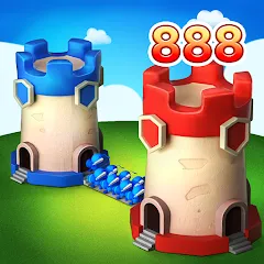 Скачать взломанную Ant Fight: Conquer the Tower  [МОД Unlocked] - последняя версия apk на Андроид