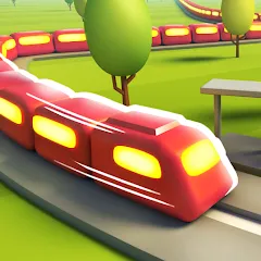 Скачать взлом Train Adventure - Line Game (Трейн Эдвенчер)  [МОД Бесконечные монеты] - полная версия apk на Андроид