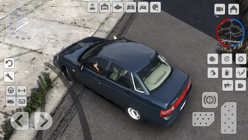 Drift 2110: Russian Tuning VAZ  [МОД Unlimited Money] Screenshot 3