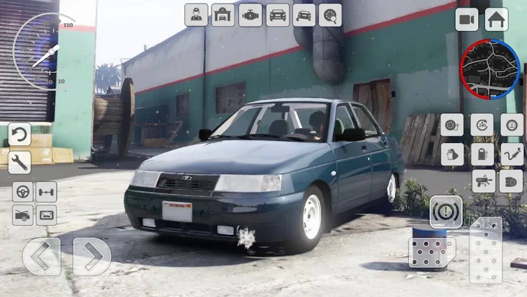 Drift 2110: Russian Tuning VAZ  [МОД Unlimited Money] Screenshot 4