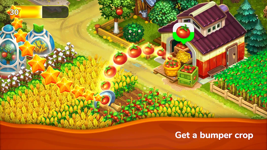 Farmington – Farm game (Фармингтон)  [МОД Бесконечные монеты] Screenshot 3