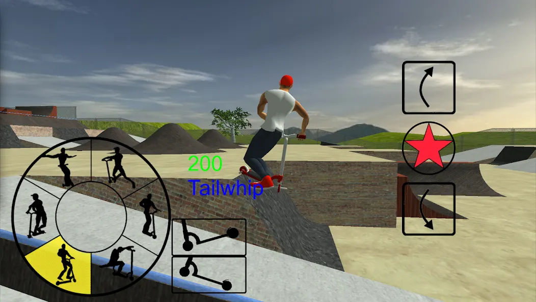 Scooter Freestyle Extreme 3D (Скутер Фристайл Экстрим 3D)  [МОД Menu] Screenshot 1