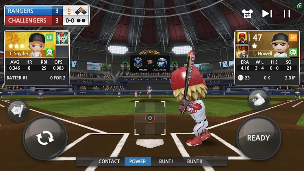 BASEBALL 9 (БЕЙСБОЛ 9)  [МОД Меню] Screenshot 1