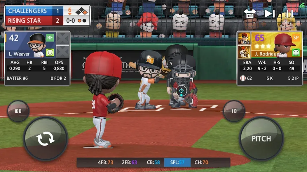 BASEBALL 9 (БЕЙСБОЛ 9)  [МОД Меню] Screenshot 2