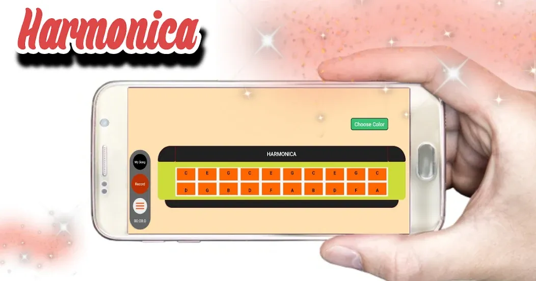 Virtual Harmonica  [МОД Много монет] Screenshot 1