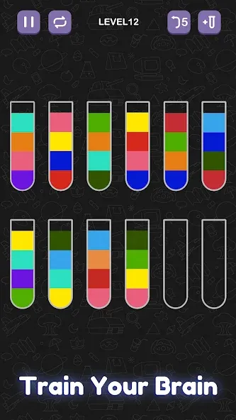 Water Sort Puzzle - Sort Color  [МОД Unlocked] Screenshot 4