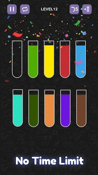 Water Sort Puzzle - Sort Color  [МОД Unlocked] Screenshot 5