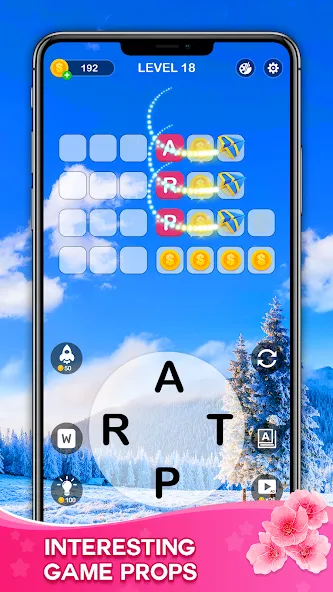 Word Connect - Train Brain (Ворд Коннект)  [МОД Menu] Screenshot 3