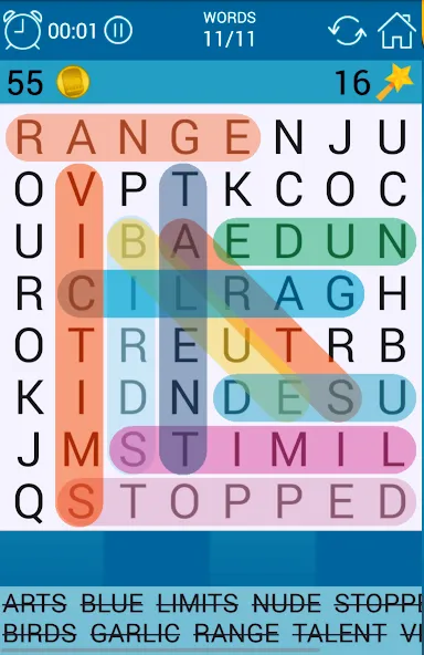 Word Search  [МОД Unlocked] Screenshot 1