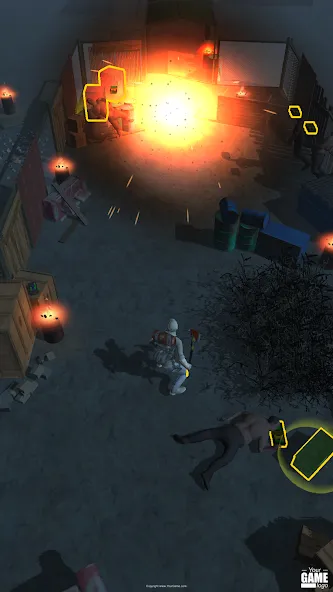 Zombie Assassin!  [МОД Много монет] Screenshot 3